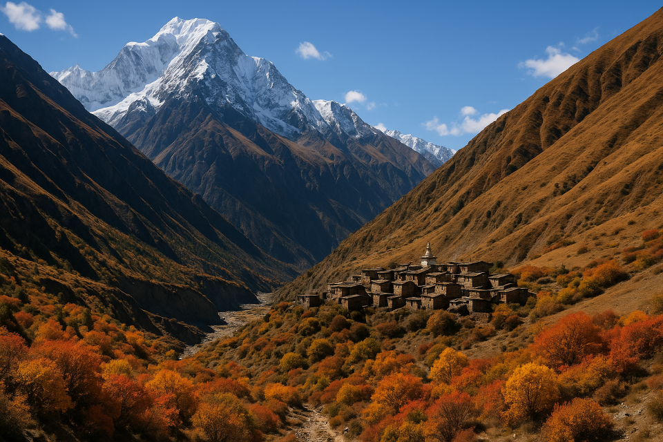 Is October the Best Month to Trek Nar Phu Valley