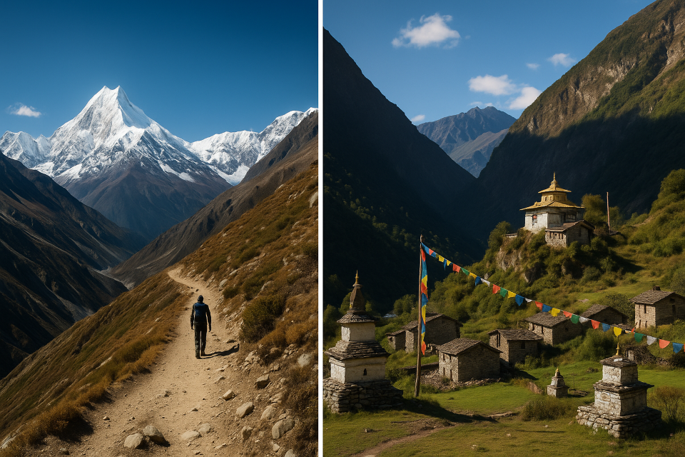 Best Trekking Routes in Manaslu Region