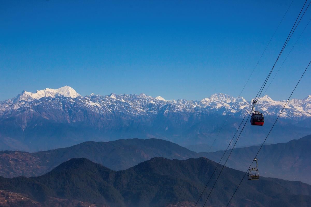 View from Chandragiri Hill