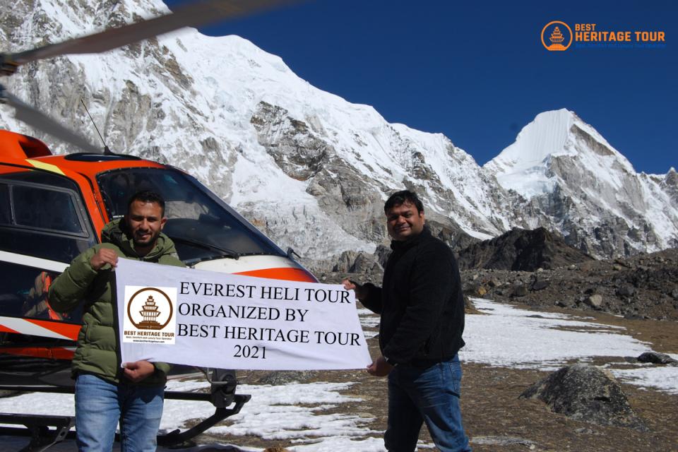 Reaching New Heights: A Helicopter Journey to Mount Everest Base Camp