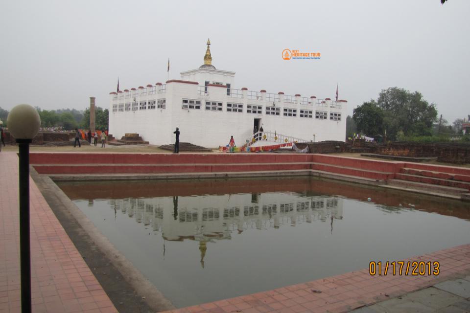 what is inside Lumbini?