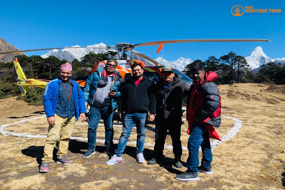 Everest Base Camp Helicopter Landing Tour 1 Day Cost  2025-2026