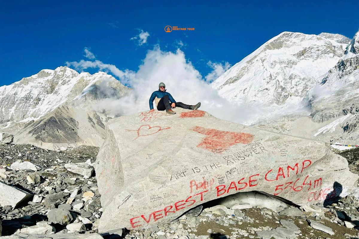 Everest peak 8848