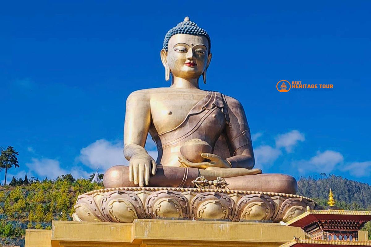 Gautam Buddha Statue in Bhutan Tour