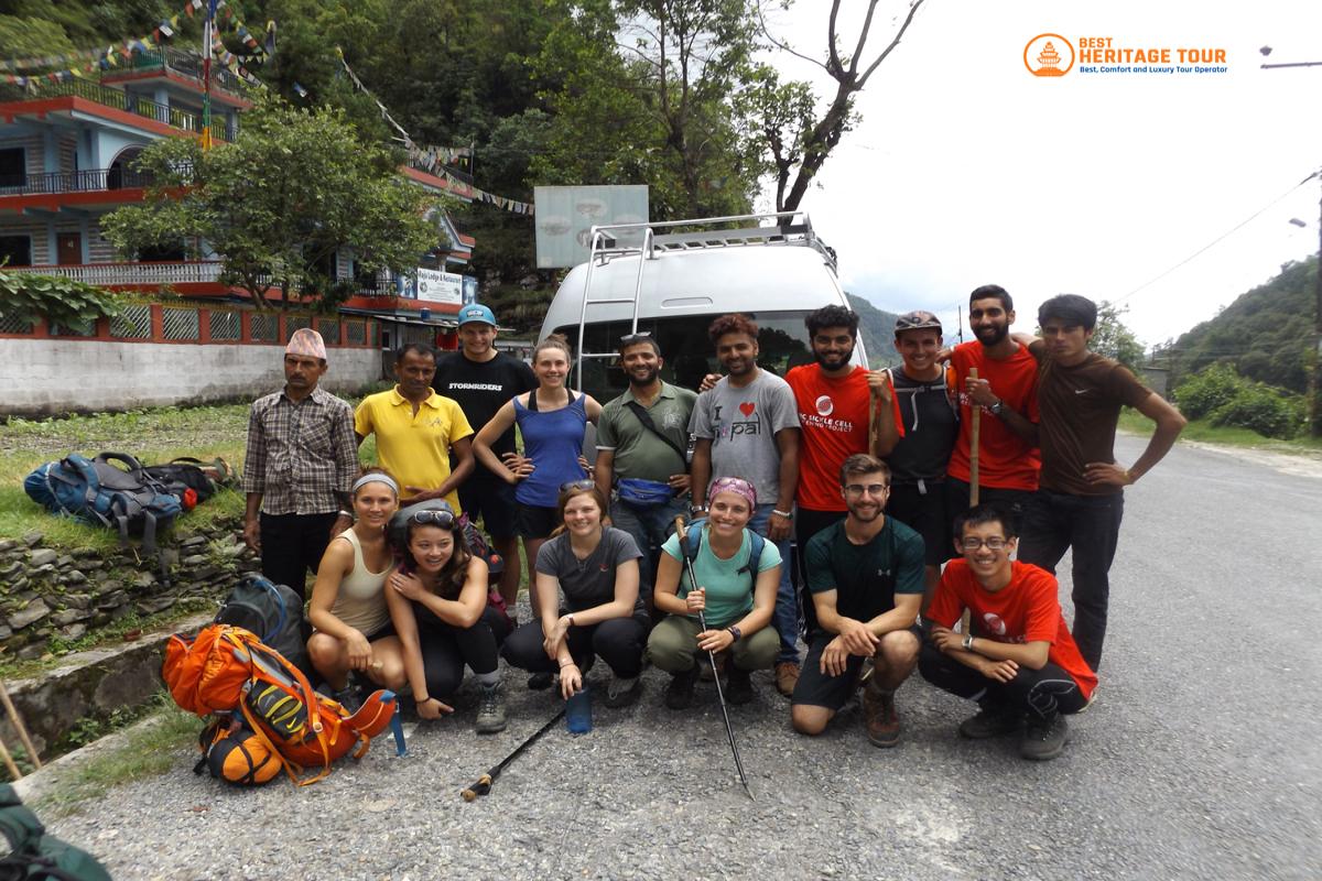 Annapurna Base Camp Trekking Path