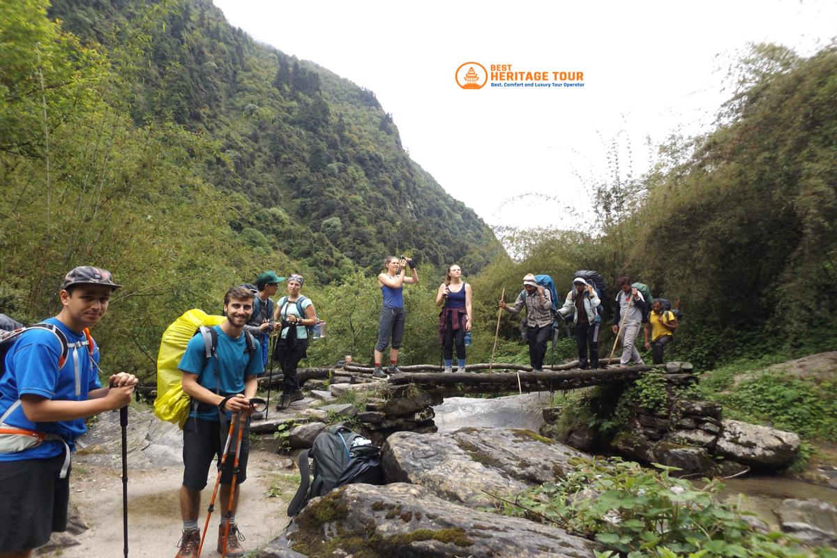 Way To Annapurna Base Camp Trek