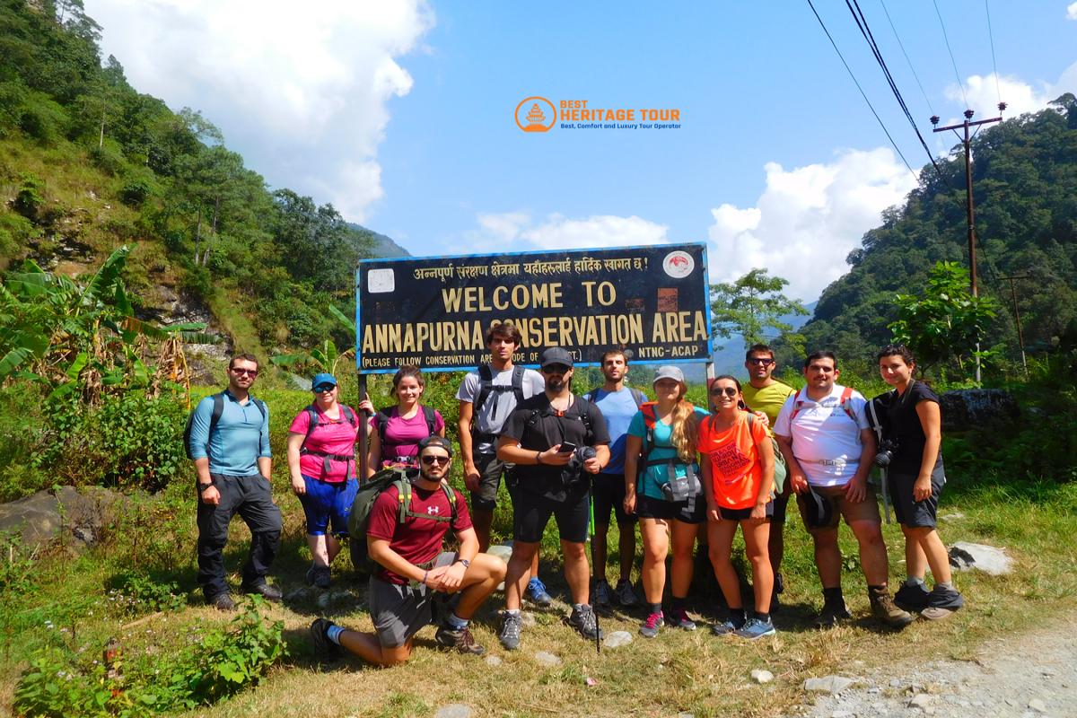 Way to Annapurna Base Camp