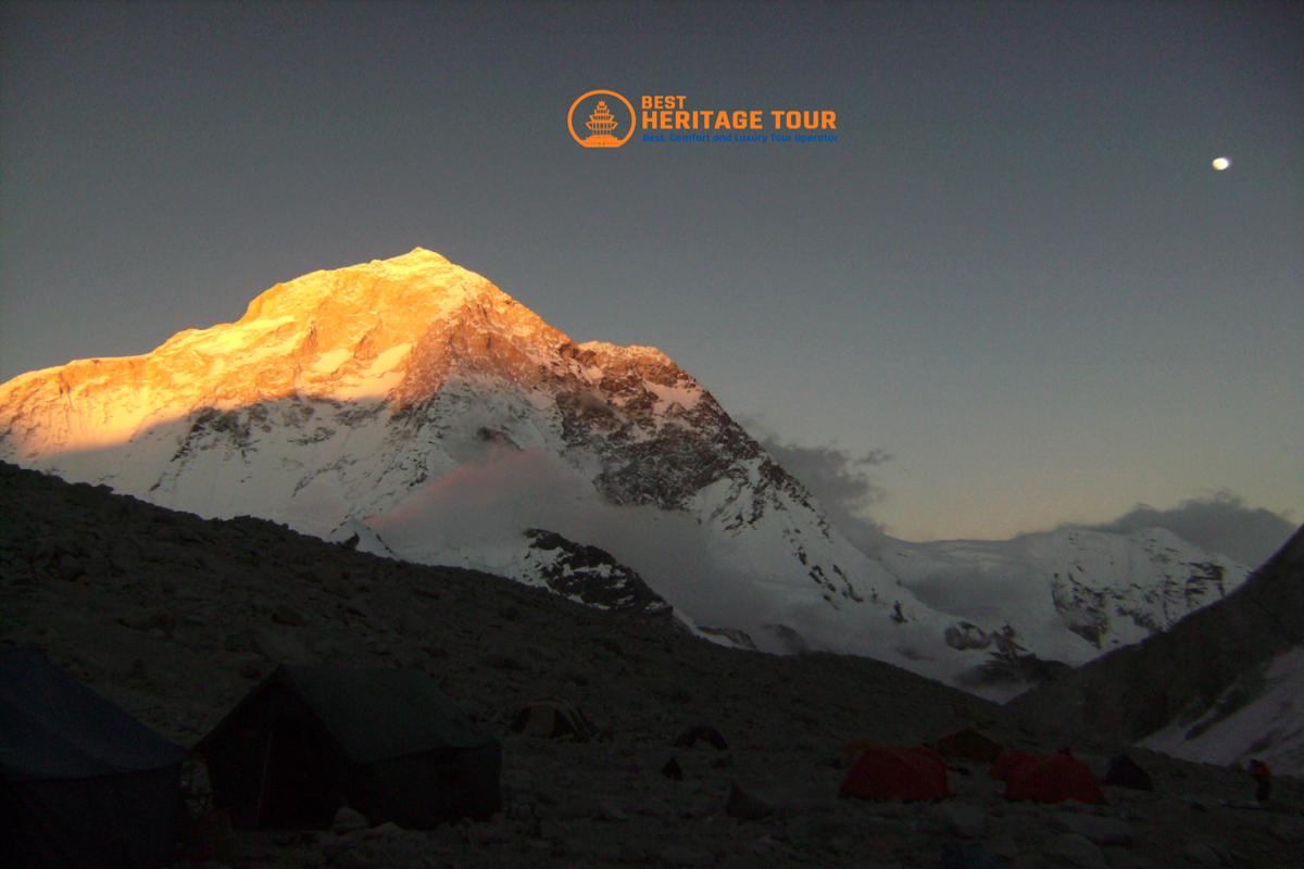 Sunrise View From Everest Base Camp