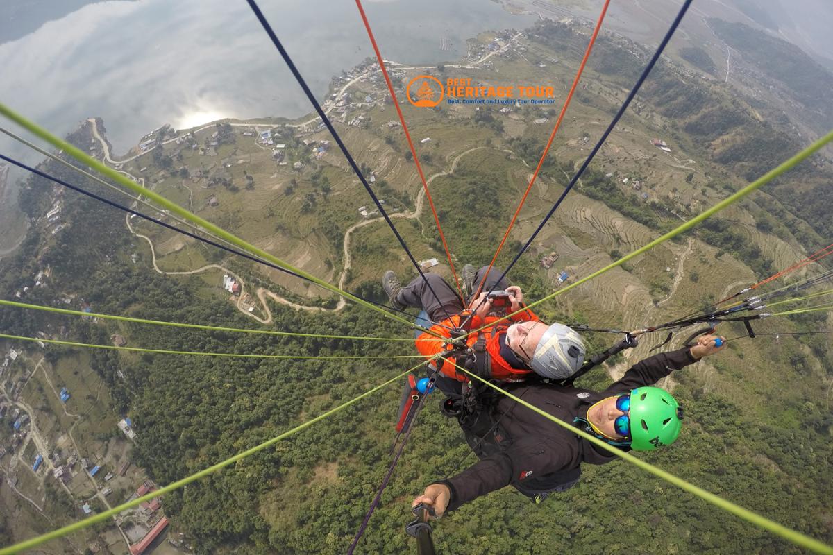 Fewa Lake View Paragliding