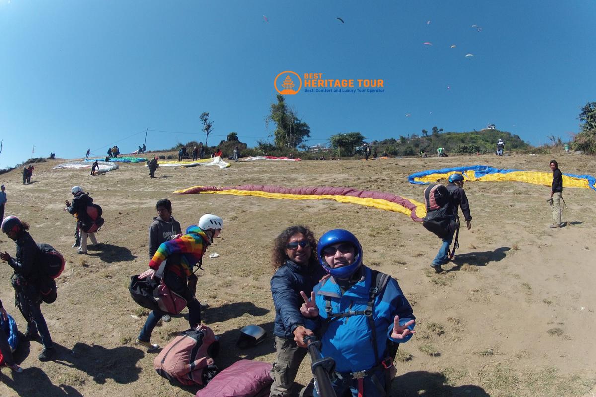 Sarankot Pokhara Paragliding