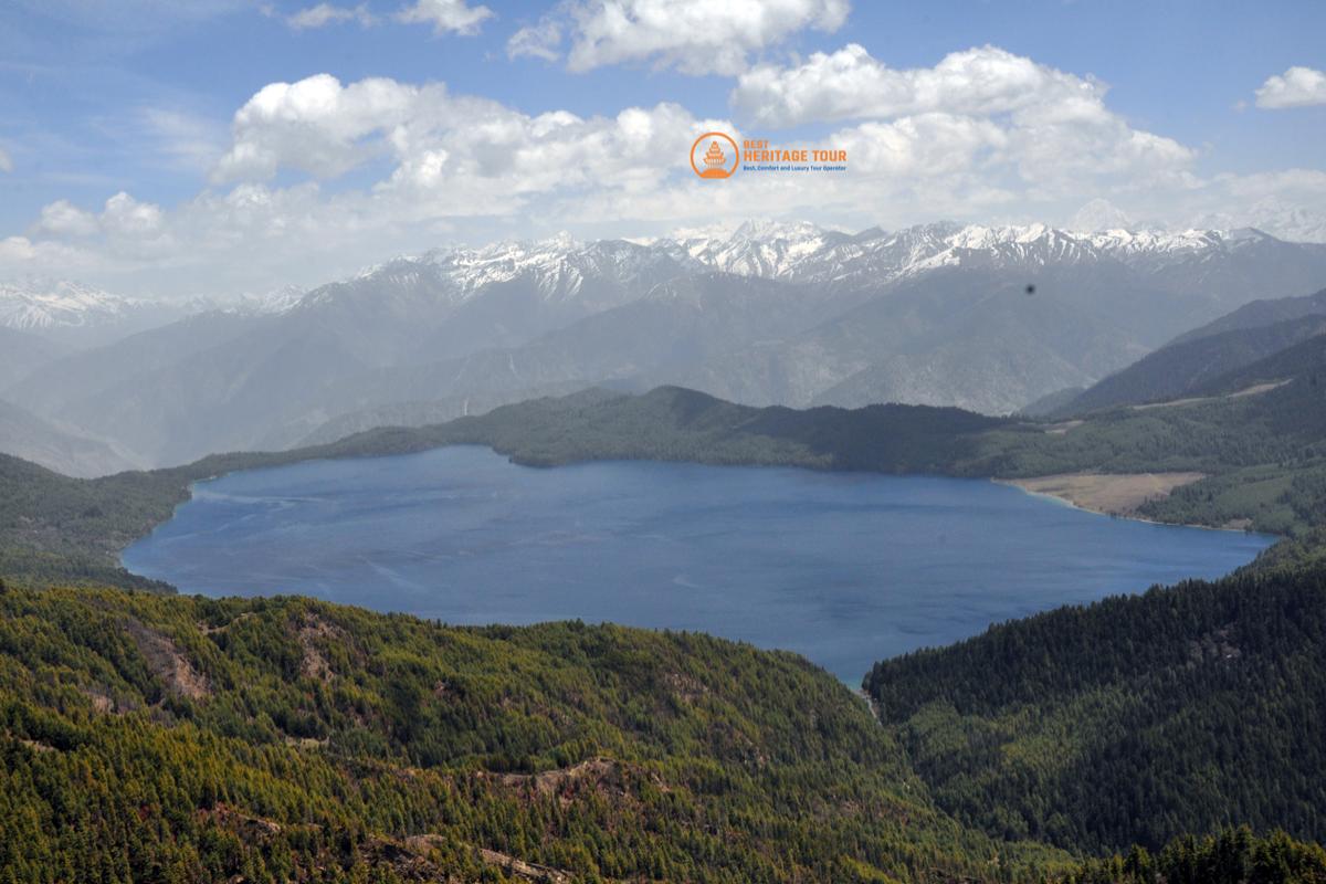 View from top of Rara lake