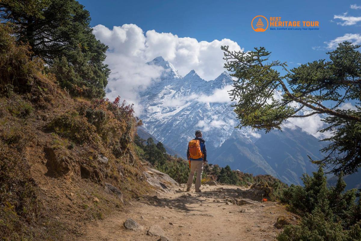 On the Way to Everest Base Camp