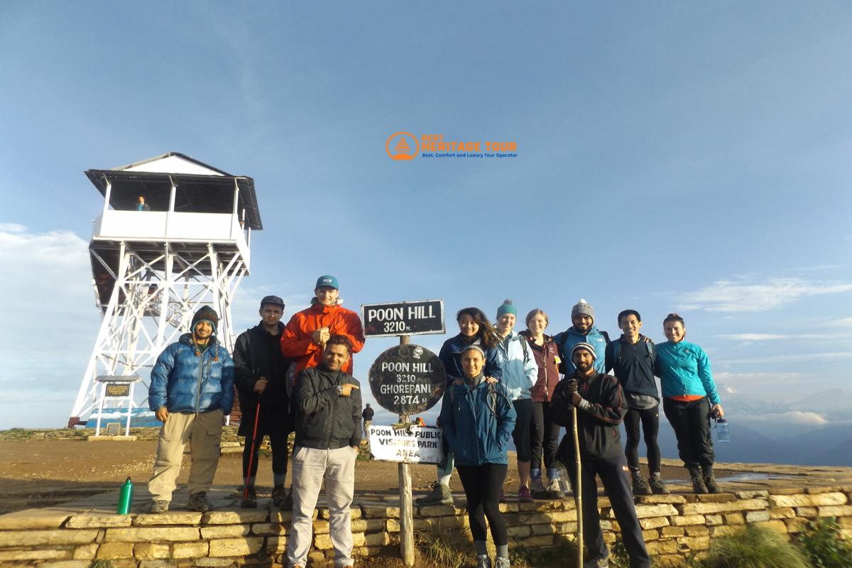 Ghorepani Poonhill Trek View