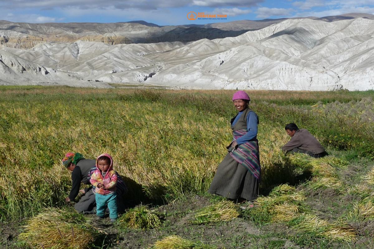 People Of upper mustang trek