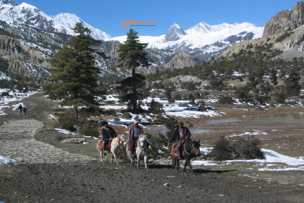 Way to Muktinath