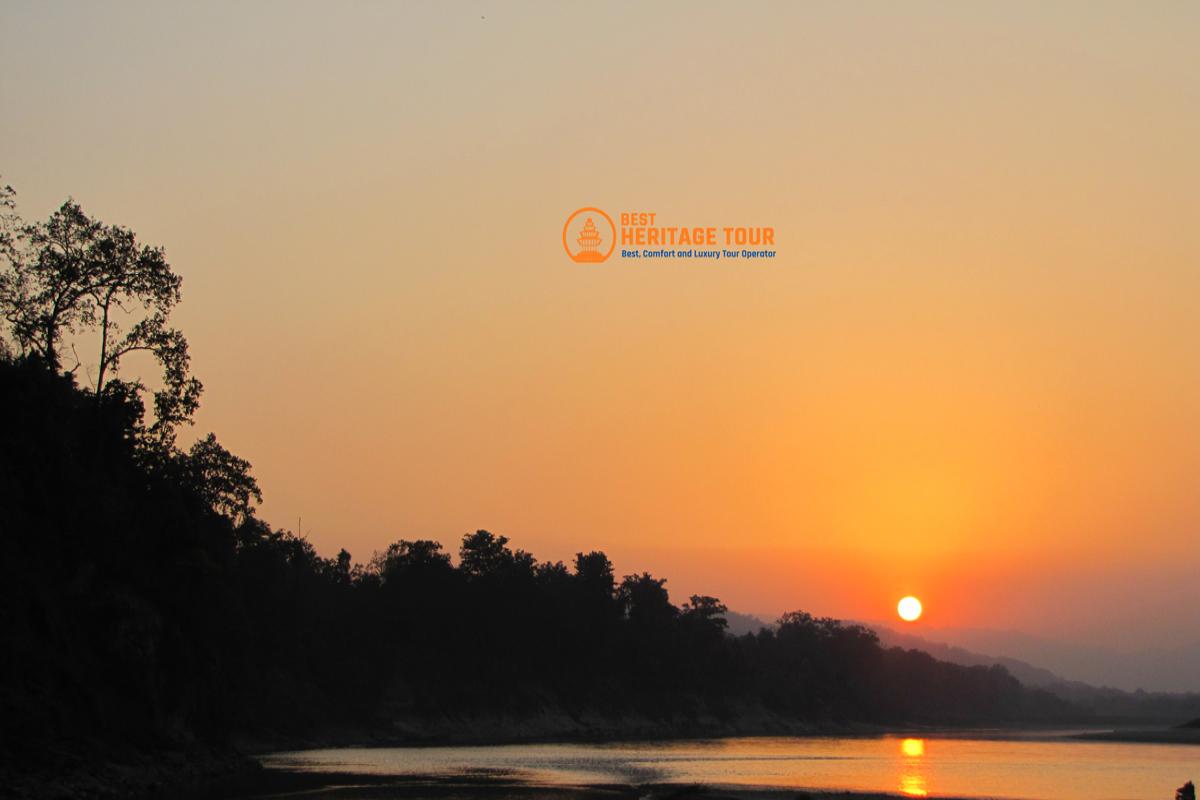 Chitwan National Park Sunset