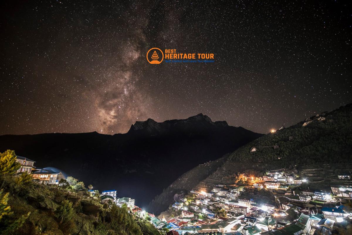 View Of Namche Bazzar