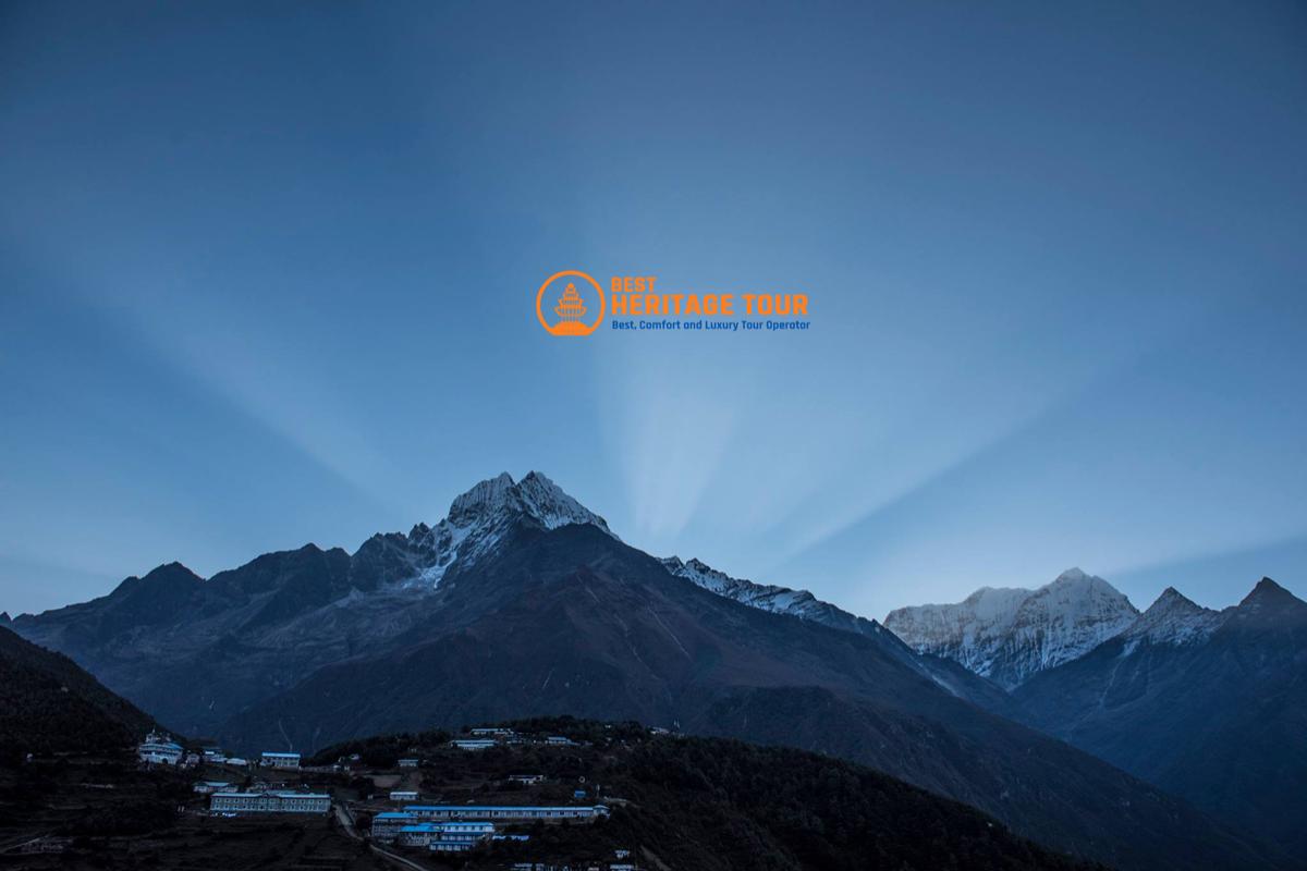 View From Namche Bazar